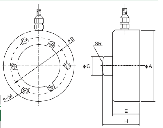 TQ-1V 膜合式称重传感器